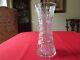 Stunning Antique American Brilliant Period Cut Lead Crystal Corset Vase 11 3/4