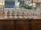 Stunning Cut Crystal Glass Service 22 Pieces