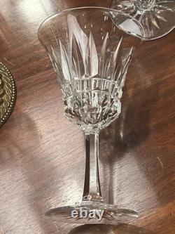 Stunning Cut Crystal Glass Service 22 Pieces