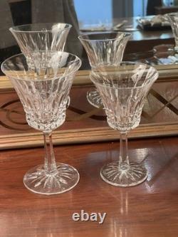 Stunning Cut Crystal Glass Service 22 Pieces