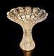 Stunning Finely Cut Crystal Wide Mouth Vase
