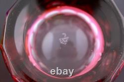 Stunning Set Of 4 Nachtmann Cut To Clear Multicolor Crystal Old Fashioned #1