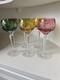 Stunning Set Of 6 Nachtmann Crystal Vintage Wine Hock Glasses 8 1/4