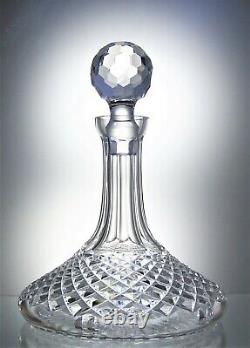 Stunning WATERFORD Lead Crystal ALANA Cut Glass Ships Decanter 26 cm, 1.3 kg