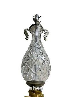 Stunning Waterford Crystal Westfield Cut Glass Table Lamp #1044523310