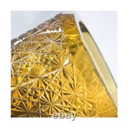 Suigetsu Japanese Crystal Whiskey Glass, Cut Crystal Pattern, Luxury Cocktail