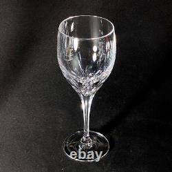 TIFFANY & CO DENISE WATER GLASSES, Cut Lead Crystal, 8, 10 OZ, 4PC SET