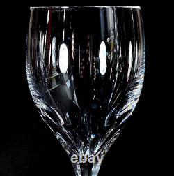 TIFFANY & CO DENISE WATER GLASSES, Cut Lead Crystal, 8, 10 OZ, 4PC SET