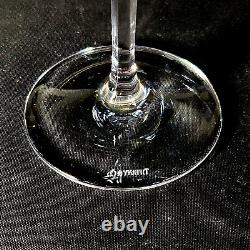 TIFFANY & CO DENISE WATER GLASSES, Cut Lead Crystal, 8, 10 OZ, 4PC SET