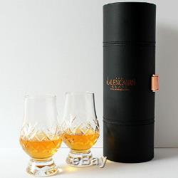 The Glencairn Official Cut Crystal Whisky Glass Set of 2 (Travel Case)