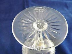 Thistle Cut Claret Wine Glass 4 1/2 By Edinburgh Crystal Scotland