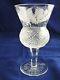 Thistle Cut White Wine Glass 5 By Edinburgh Crystal Scotland