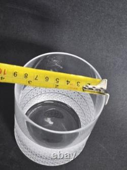 Tiffany & Co. Crystal Diamond Point Cut Double Old Fashioned Glass 4