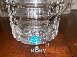 Tiffany & Co. Cut Crystal Mugs from Germany 4 GLASS CUPS NEW NWT SIGNED