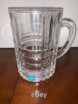 Tiffany & Co. Cut Crystal Mugs from Germany 4 GLASS CUPS NEW NWT SIGNED