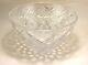 Tiffany & Co Diamond Cut Crystal Glass Bowl 10 Textured Surface