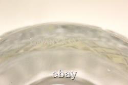 Tiffany & Co Diamond Cut Crystal Glass Bowl 10 Textured Surface