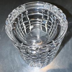 Tiffany & Co Plaid Double Old Fashioned Glass Set Of 2 Hand Cut Crystal Barware Tiffany & Co Plaid Double Old Fashioned Glass Set Of 2 Hand Cut Crystal Barware