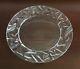 Tiffany & Co. Rock Cut Crystal Glass Set of 8 Plates 8 Round