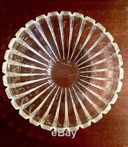 Tiffany and CO Vertical Cut Crystal Bowl by Josef Riedel