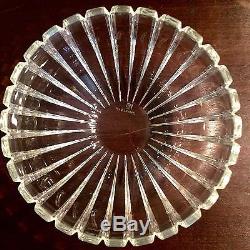 Tiffany and CO Vertical Cut Crystal Bowl by Josef Riedel