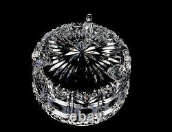 Tritschler Winterhalder Germany Vintage Crystal Cut Glass 3 Toed Large 9 Bowl