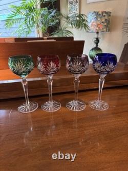 Tritschler Winterhalder Hand Cut Crystal Glasses Set of 4