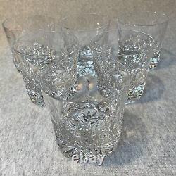 Tudor Frobisher 3.5 Double Old Fashioned 11oz Lead Crystal Cut Glass Set of 6