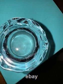 Unused Tiffany & Co Crystal Rock Cut Double Old Fashioned Glasses-Set of 4