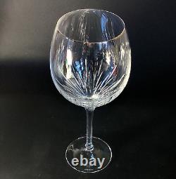 VERA WANG DUCHESS PLATINUM WATER GLASS, Cut Crystal, 9 1/2, 20 oz, WEDGEWOOD
