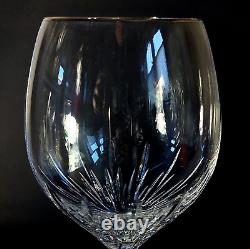 VERA WANG DUCHESS PLATINUM WATER GLASS, Cut Crystal, 9 1/2, 20 oz, WEDGEWOOD