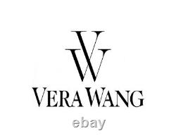 VERA WANG DUCHESS PLATINUM WATER GLASS, Cut Crystal, 9 1/2, 20 oz, WEDGEWOOD