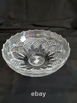 VERY RARE Waterford Crystal LIMITED EDITION Mackinac Island Bowl 12 1/4