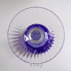 VINEYARD GRAPE by BAYEL CUT CRYSTAL WINE HOCK GLASS GERMANY, Rare 7.6, Set of 6