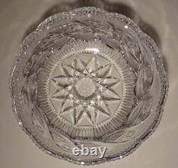 VINTAGE House of Waterford Crystal MASTER CUTTER Apprentice Bowl 8 IRELAND
