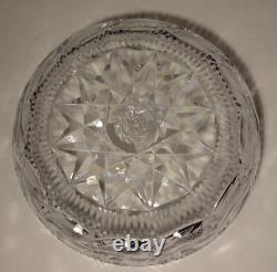 VINTAGE House of Waterford Crystal MASTER CUTTER Apprentice Bowl 8 IRELAND