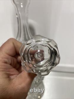 VTG. ABP Brilliant Cut Glass GLASS CRYSTAL Wine Decanter Liquor Bottle