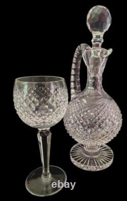 VTG Waterford ALANA PRESTIGE Claret Wine Decanter, Stopper And Rare Cut Glass MC
