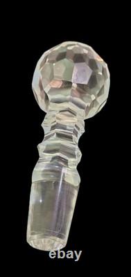 VTG Waterford ALANA PRESTIGE Claret Wine Decanter, Stopper And Rare Cut Glass MC
