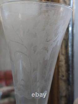 Venetian Cup Murano Glass Cut Crystal 33 Cm N°1