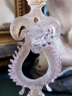 Venetian Goblet Murano Glass Cut Crystal 31.5 Cm N°5