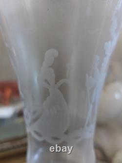 Venetian Goblet Murano Glass Cut Crystal 31 Cm N°4