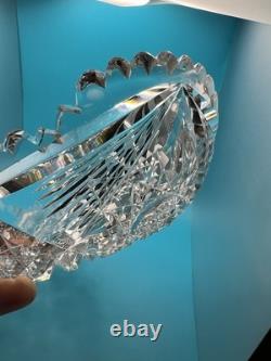 Very large American Brilliant Cut Crystal Serving Tray