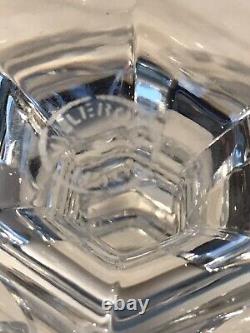 Villeroy Boch Cut Crystal Claret Wine Glass Goblet Desiree Laurel Lead Panels
