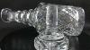 Vintage 10 1 2 Irish English Cut Glass Crystal Whiskey Decanter