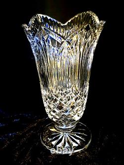 Vintage 10 Waterford Crystal Hand Cut Master Craft Series Vase