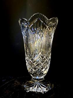 Vintage 10 Waterford Crystal Hand Cut Master Craft Series Vase