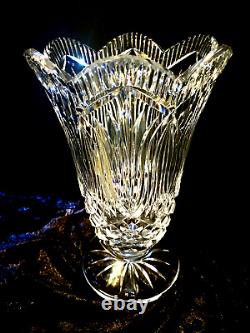 Vintage 10 Waterford Crystal Hand Cut Master Craft Series Vase