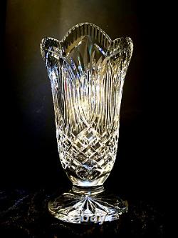 Vintage 10 Waterford Crystal Hand Cut Master Craft Series Vase