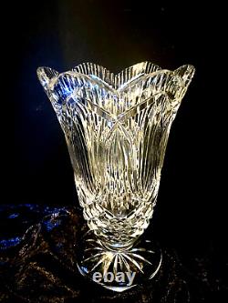 Vintage 10 Waterford Crystal Hand Cut Master Craft Series Vase